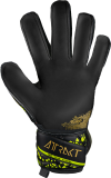 Reusch Attrakt Infinity Finger Support 5470710 7739 black yellow gold back